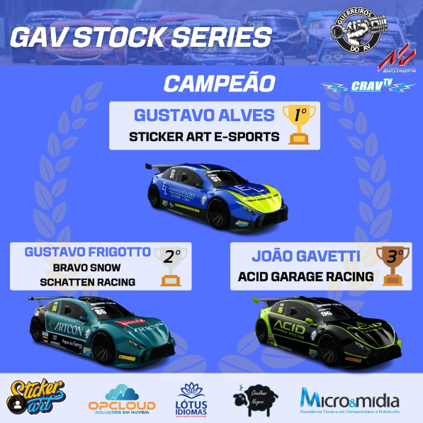 57ª COPA GAV – GAV Stock Series – Encerrada